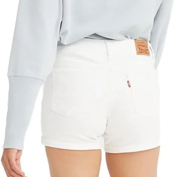 Levi's  Mid Length Women's Shorts - Picture 2 of 8